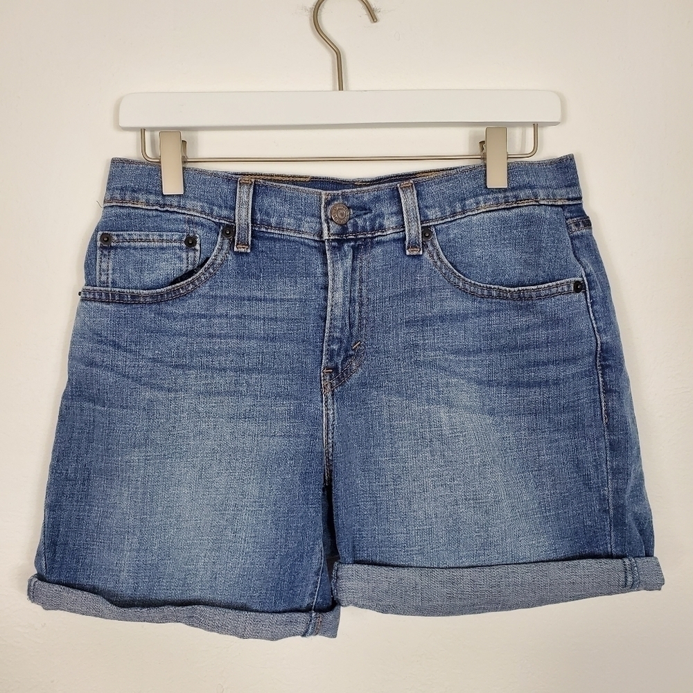 LEVI'S DENIM 5 POCKET SHORTS